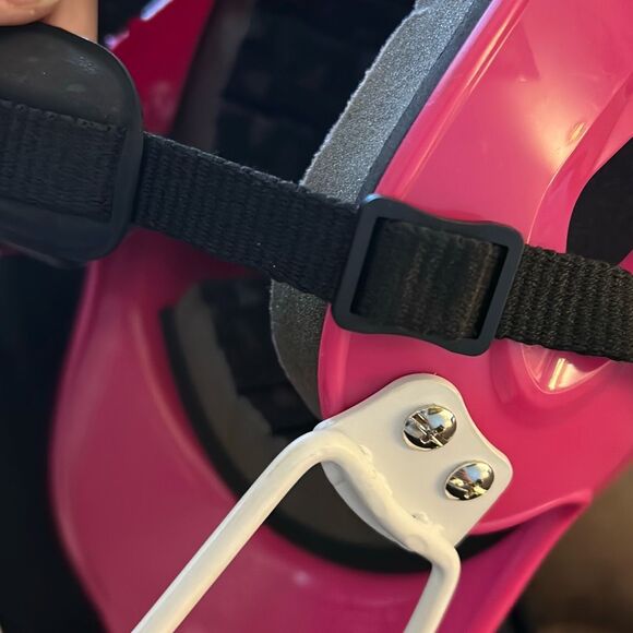 Rawlings Coolflo/Vapor OSFM Girls Softball Batting Helmet with Face Guard, Metal - Picture 9 of 10